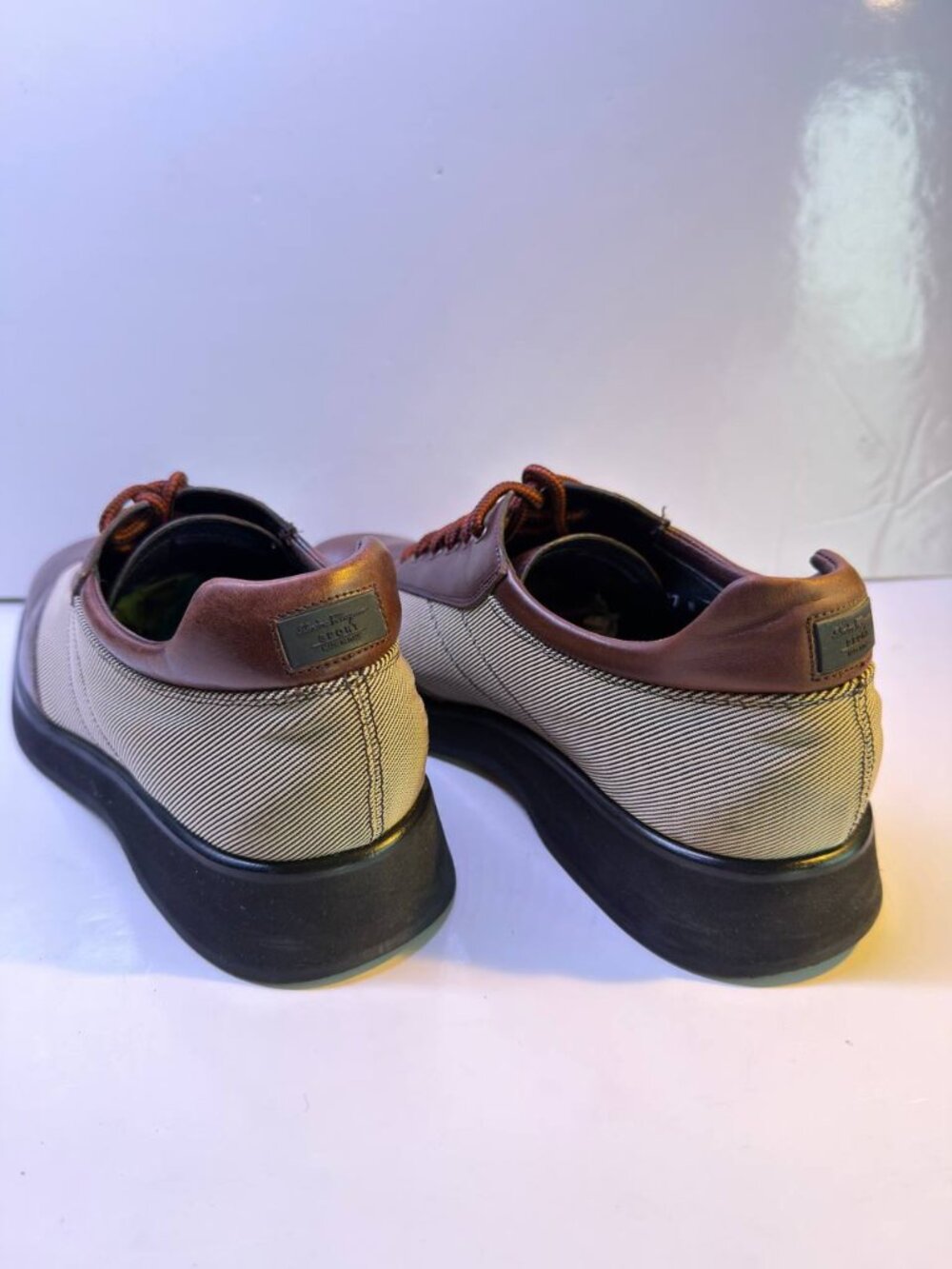 Salvatore Ferragamo Sport Vintage Sneakers – Men’s US 9.5 – Made in Italy - Picture 10 of 15
